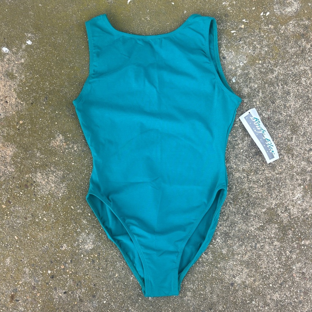 Vintage Teal Bodysuit 90’s 80’s